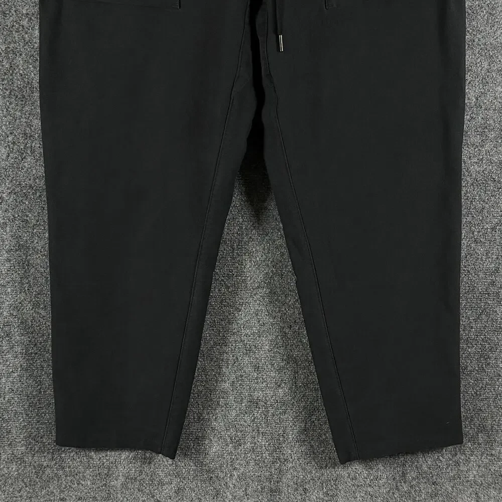 CUTS Clothing Icon Pull On Pants Mens L Black Enduratech Stretch Drawstring